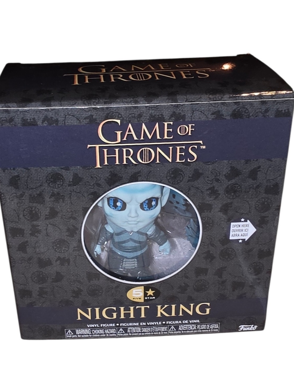Funko 5 Star Game of Thrones Night King Vinyl Figure 2019 GOT Collectible Boxed